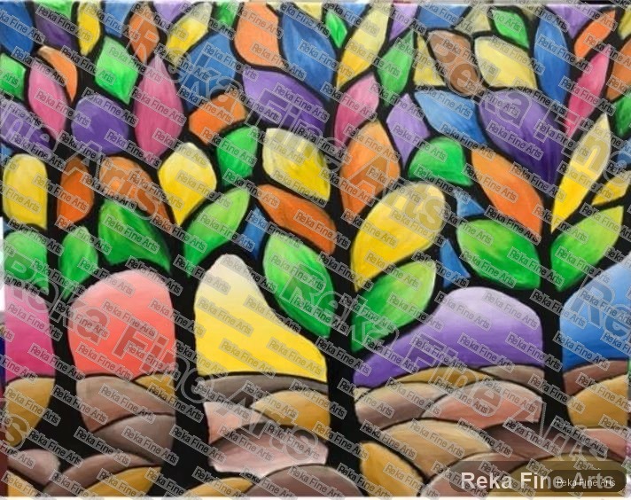 Advanced 6 — hand-painted by Sasireka