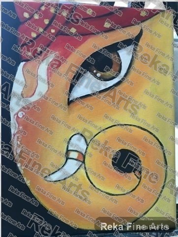 Intermediate 2 — hand-painted by Sasireka