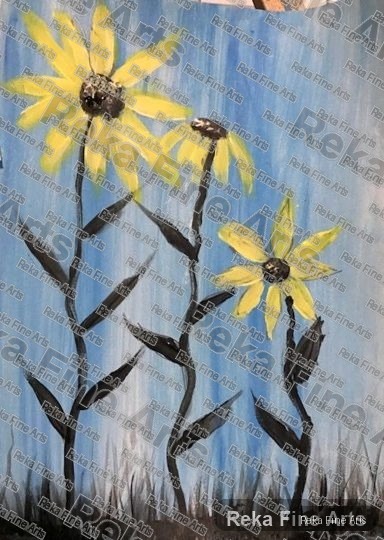 Kids Work 4 — hand-painted by Sasireka