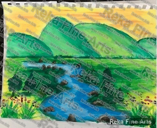 Kids Work 10 — hand-painted by Sasireka