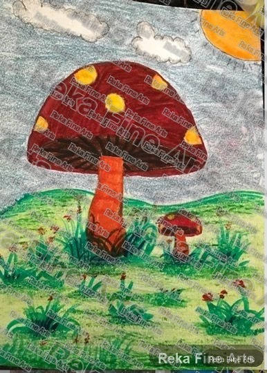 Kids Work 26 — hand-painted by Sasireka